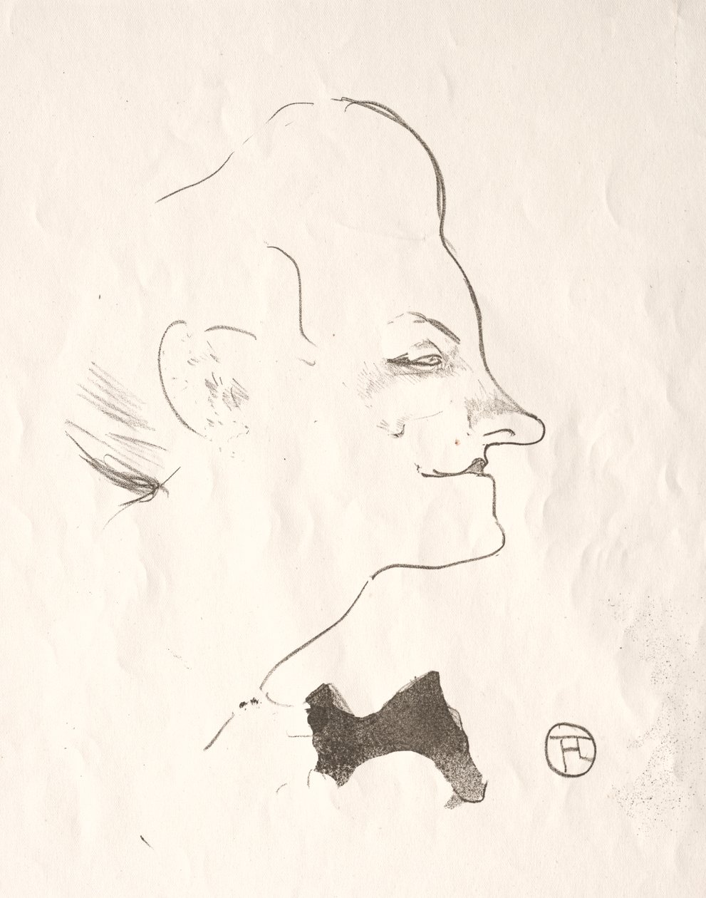 Café-koncerten: Yvette Guilbert af Henri de Toulouse Lautrec