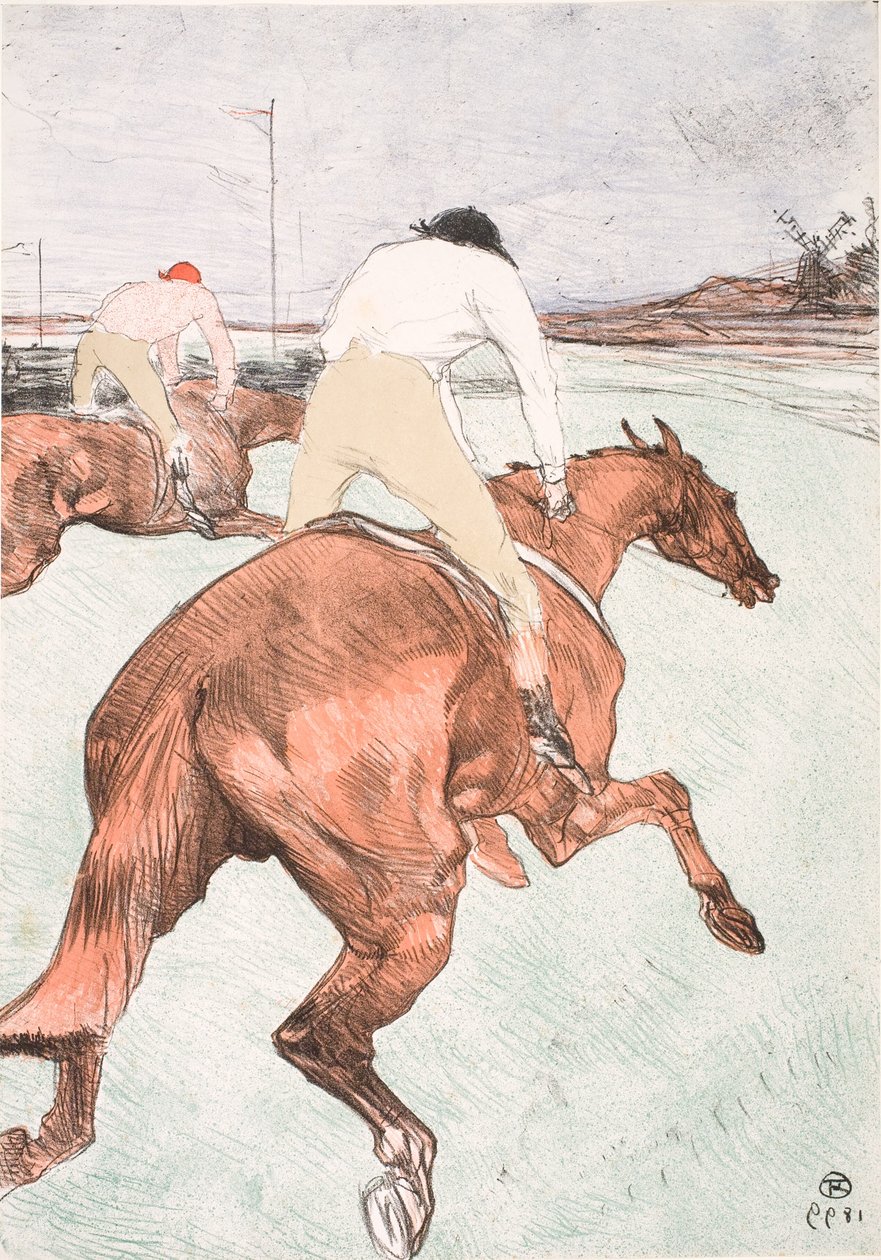 Jockeyen af Henri de Toulouse Lautrec