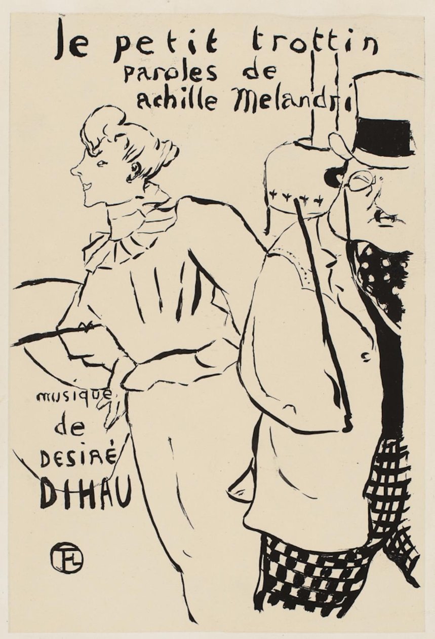 Den lille Trottin af Henri de Toulouse Lautrec
