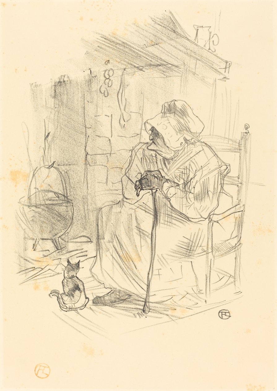 Den hemmelige af Henri de Toulouse Lautrec