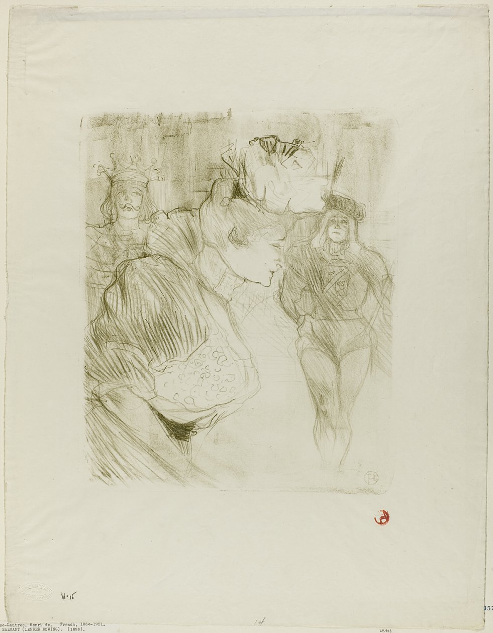 Långiver tager en bue af Henri de Toulouse Lautrec