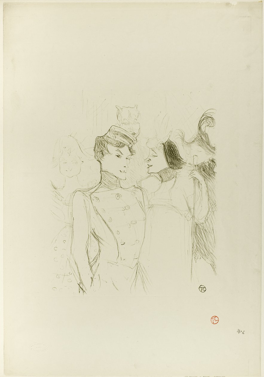 Lender og Lavallière i en Revy på Variétés af Henri de Toulouse Lautrec
