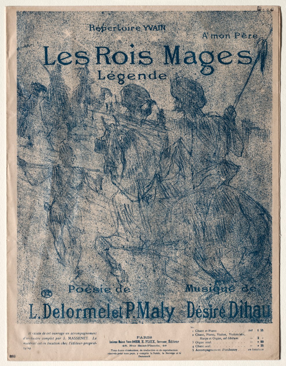 Magi af Henri de Toulouse Lautrec