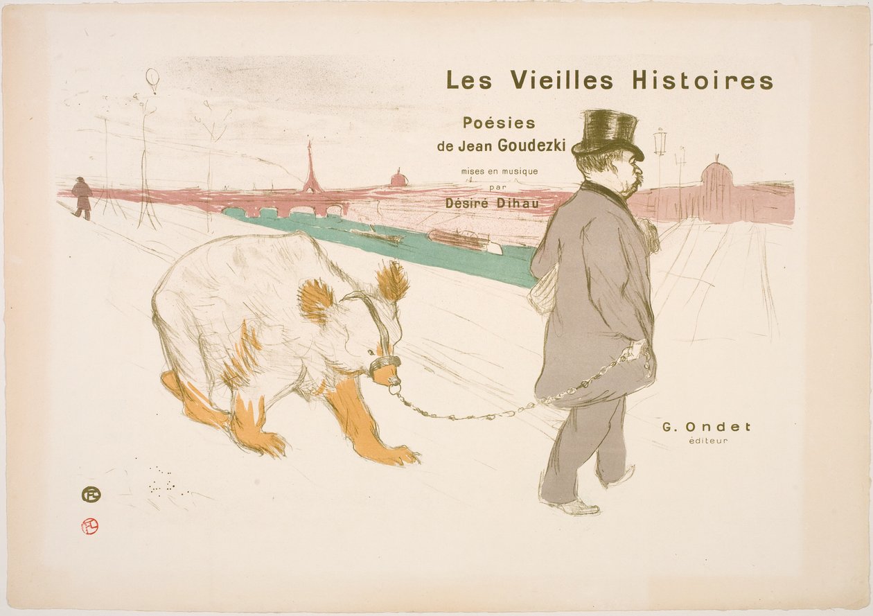 Gamle Historier, Omslag af Henri de Toulouse Lautrec