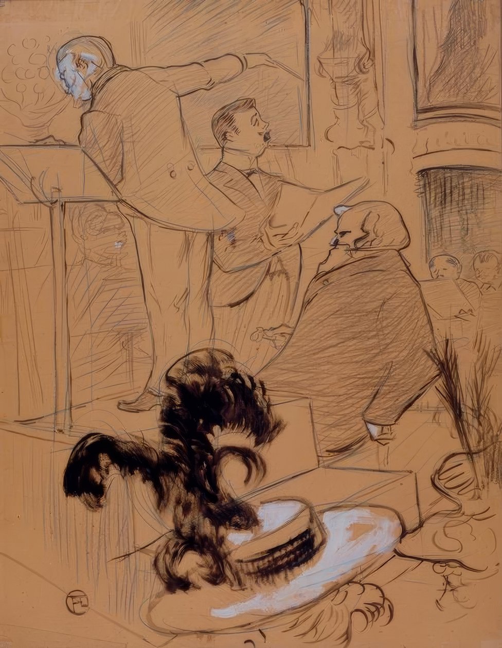 Operaens store koncerter af Henri de Toulouse Lautrec