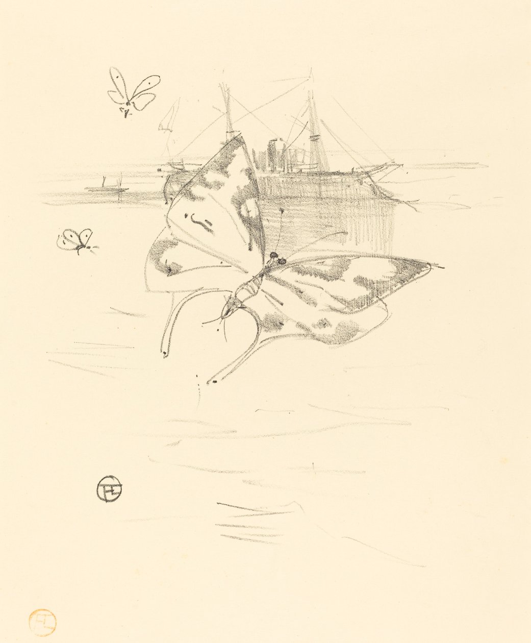 Sommerfuglene af Henri de Toulouse Lautrec