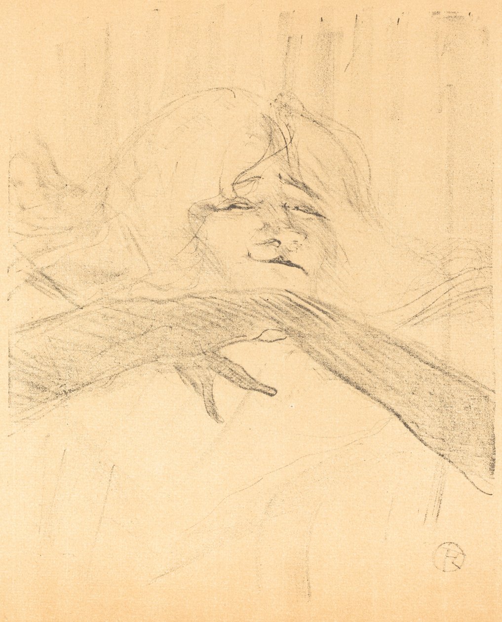 Linger, Longer, Loo, 1898. af Henri de Toulouse Lautrec