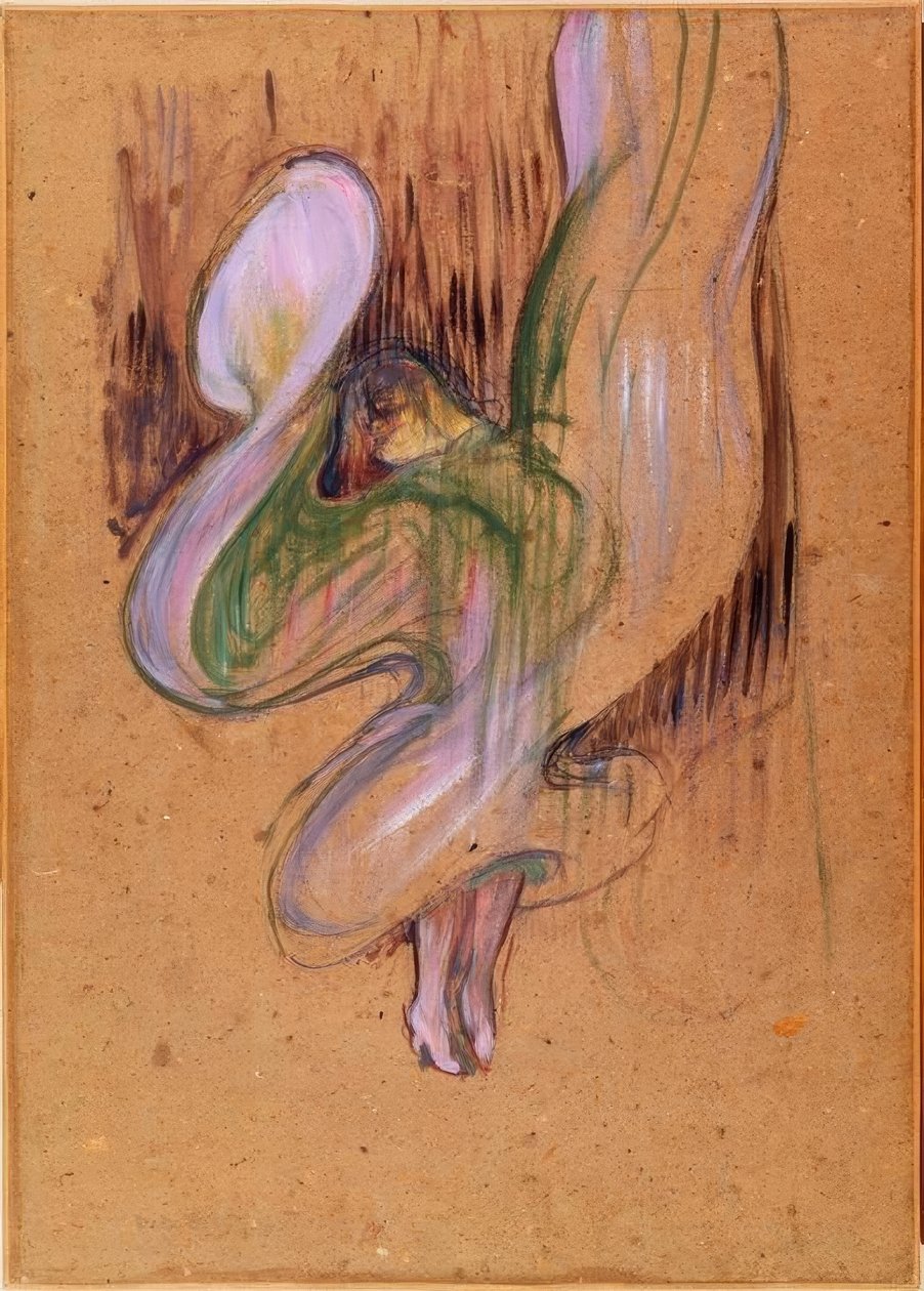 Loïe Fuller på Folies Bergère af Henri de Toulouse Lautrec