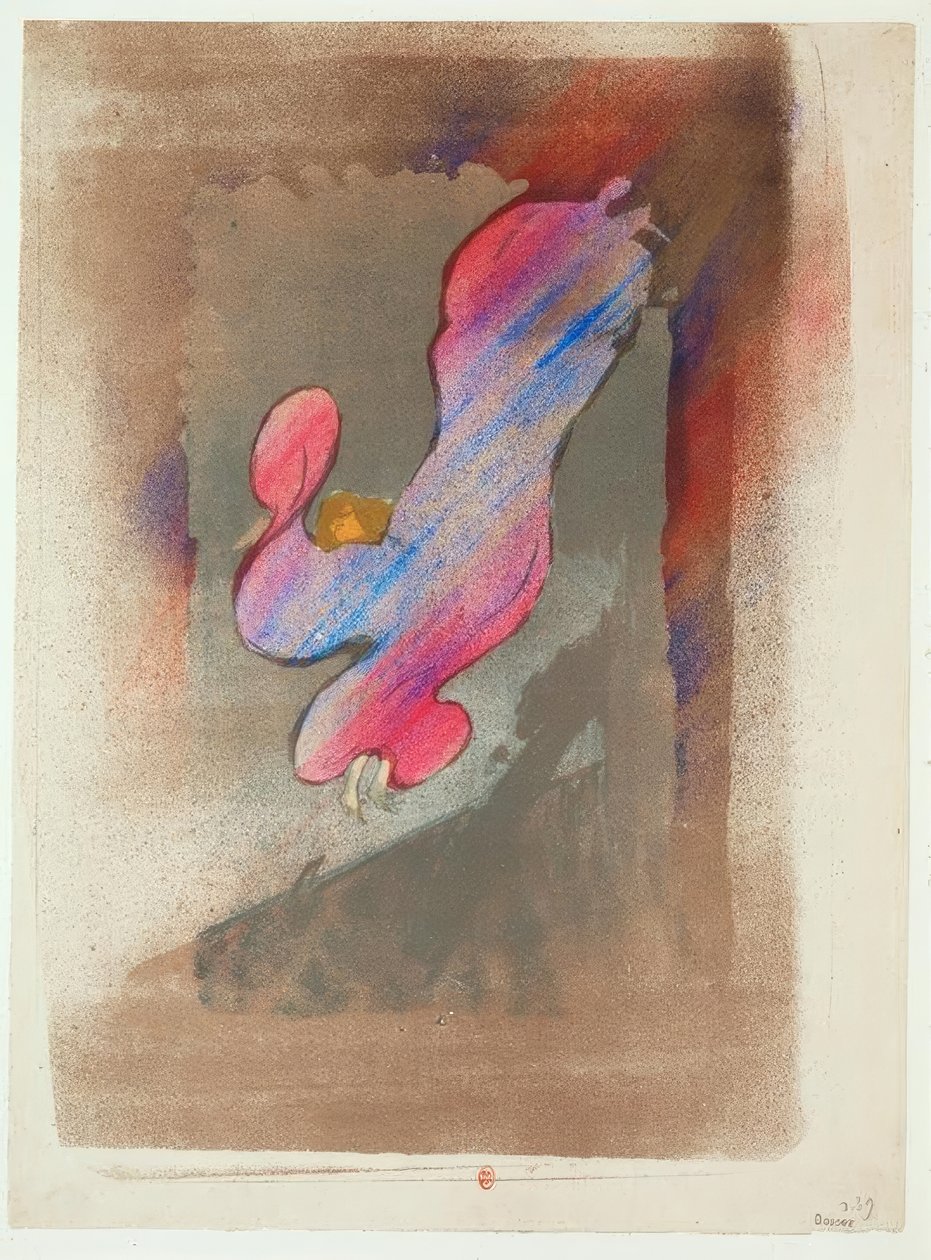 Loie Fuller af Henri de Toulouse Lautrec