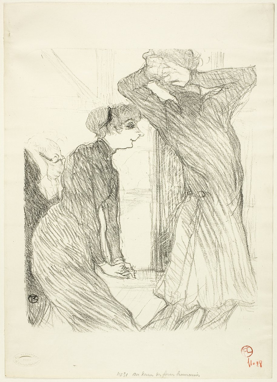 Lugné-Poé og Bady, i "Above Human Forces" af Henri de Toulouse Lautrec