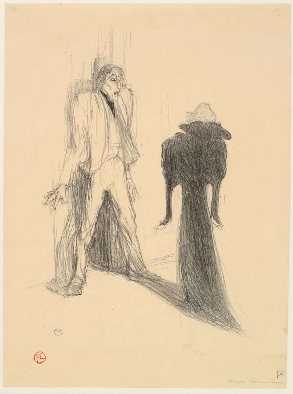 Lugné Poë og Berthe Bady i Billedet af Henri de Toulouse Lautrec