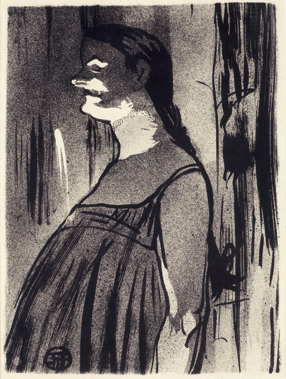 Madame Abdala, plade 6 fra Le Café Concert Series, 1893 af Henri de Toulouse Lautrec