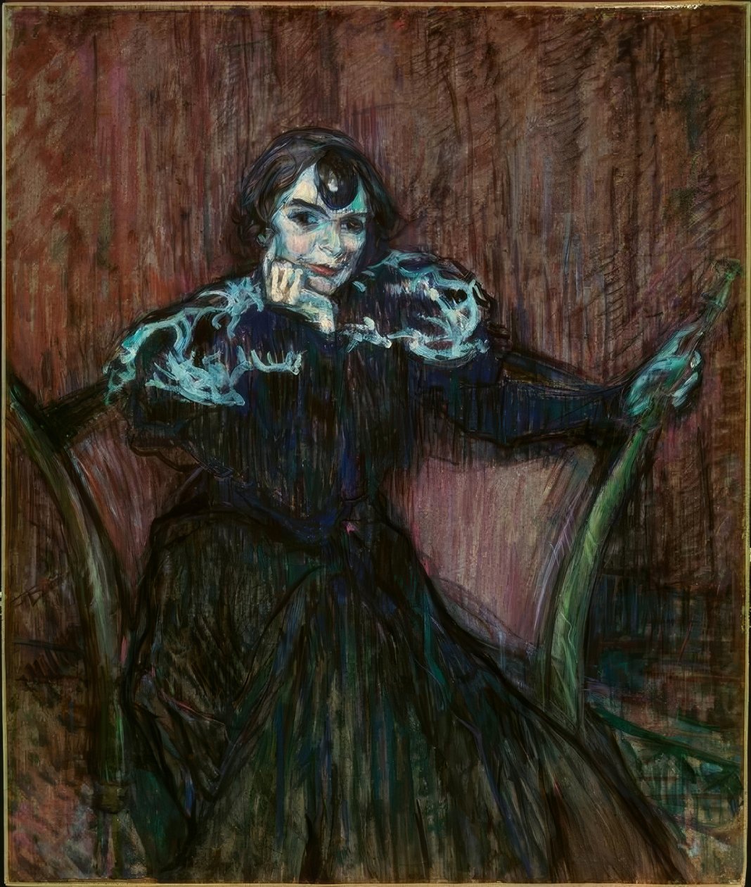 Madame Berthe Bady af Henri de Toulouse Lautrec