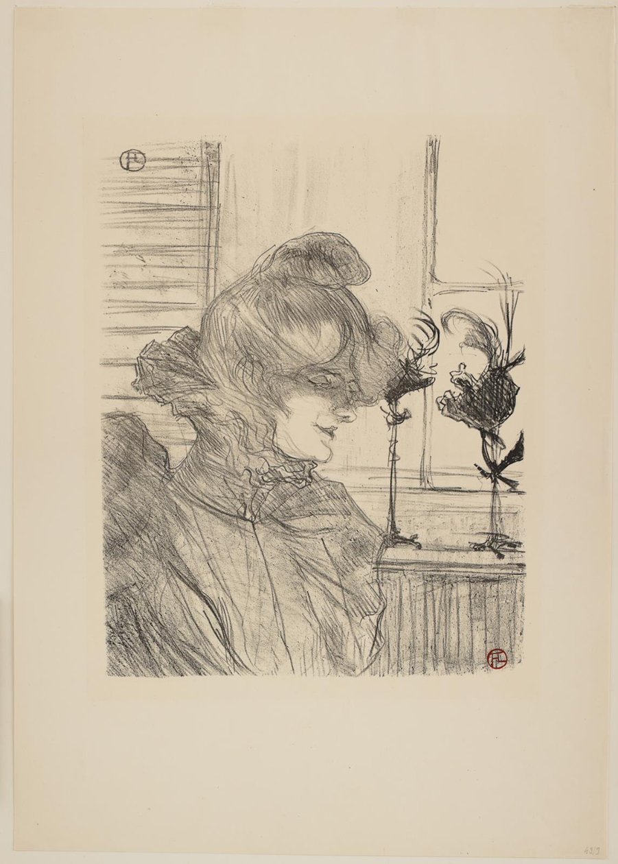 Madame Le Margoin, møller af Henri de Toulouse Lautrec