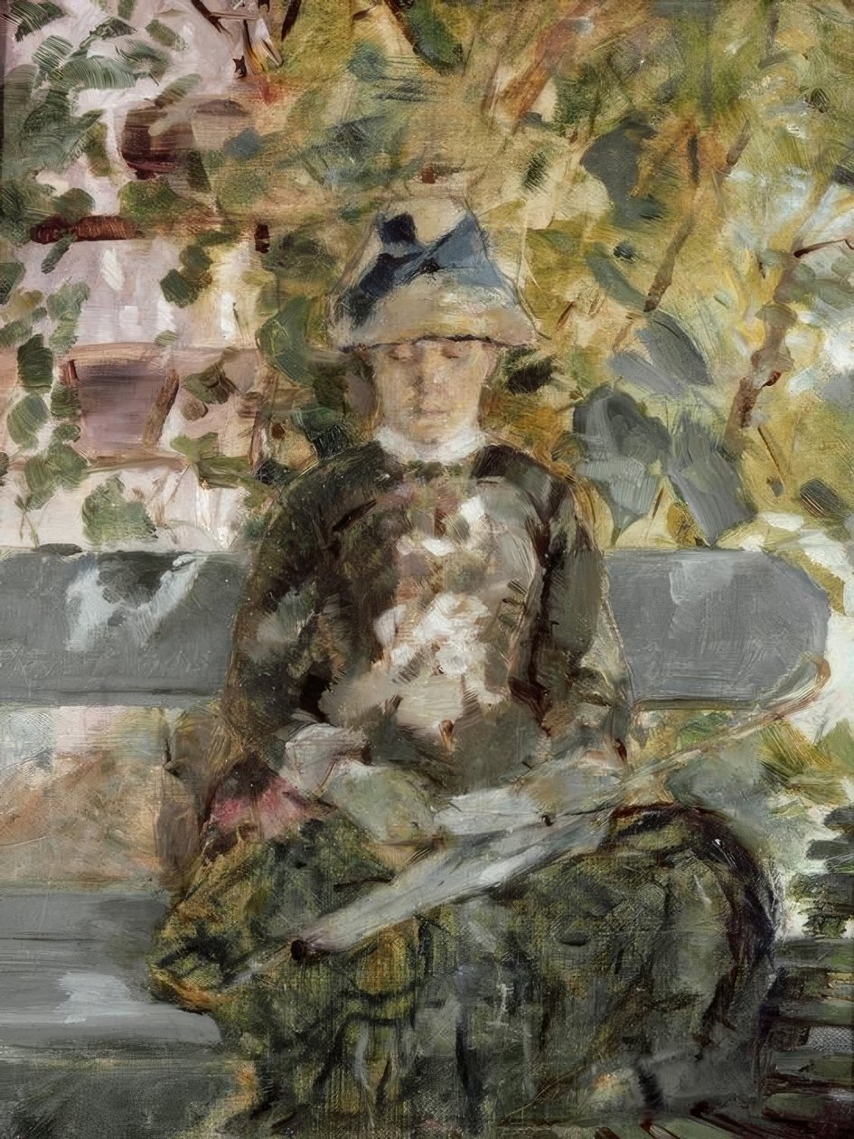 Madame la comtesse Adèle de Toulouse - Lautrec af Henri de Toulouse Lautrec