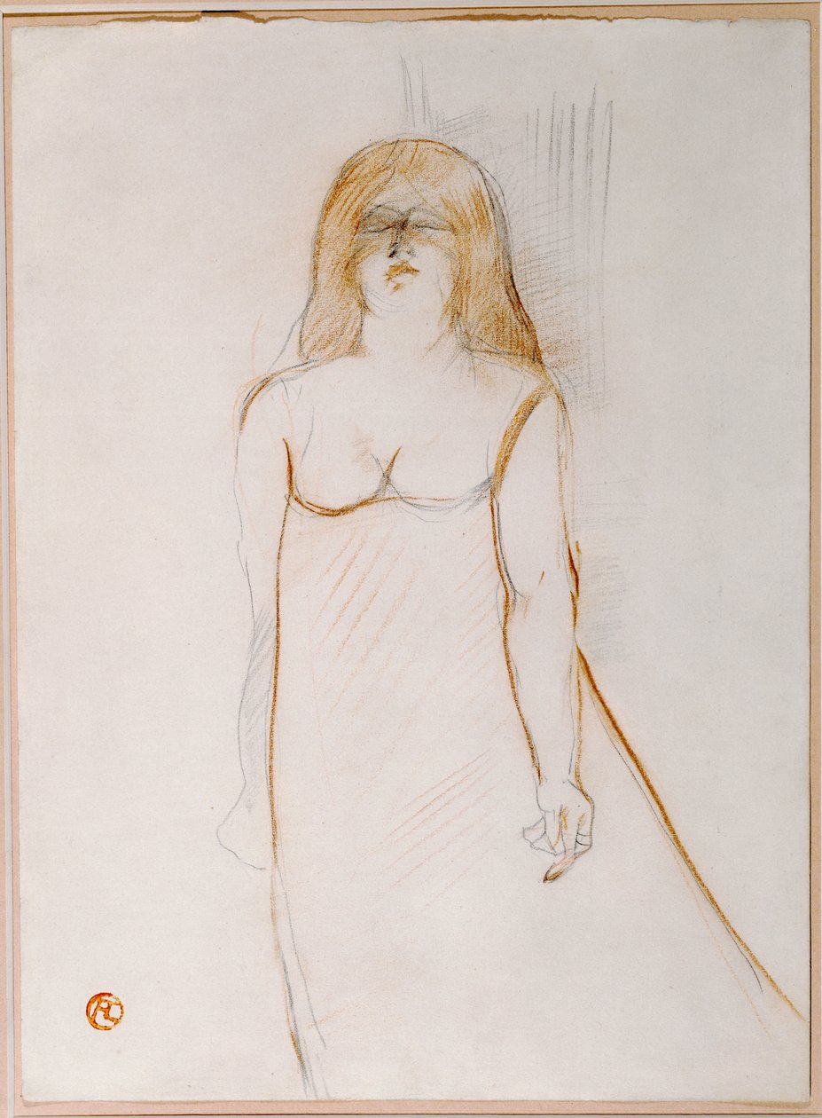 Miss Cocyte, 1900 af Henri de Toulouse Lautrec