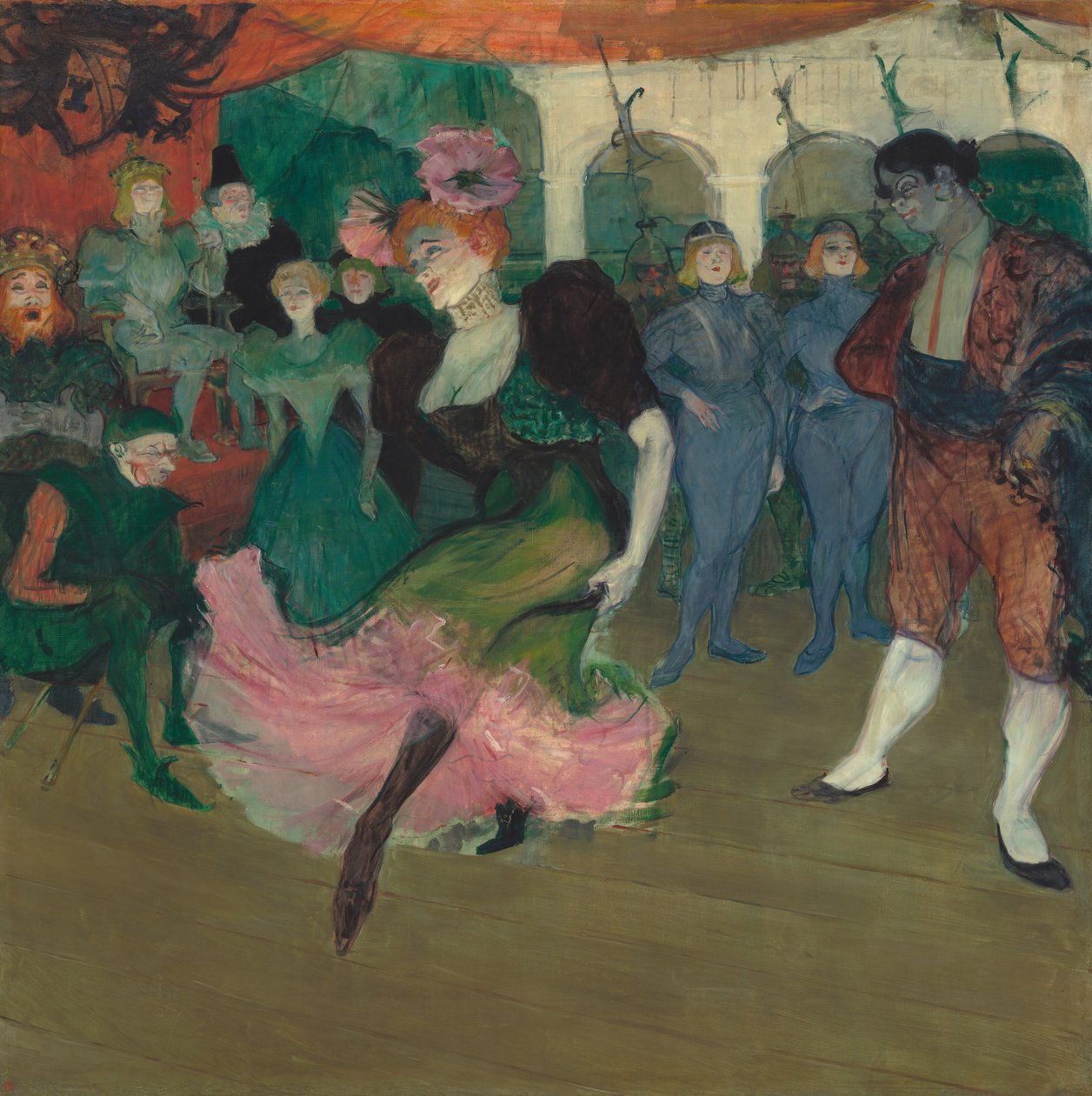Marcelle Lender Danser Boleroen i Chilpéric, 1895-1896. af Henri de Toulouse Lautrec