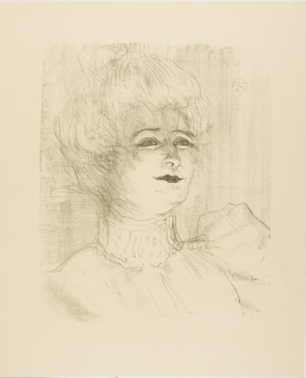 Marie-Louise Marsy, fra Treize Lithographies af Henri de Toulouse Lautrec