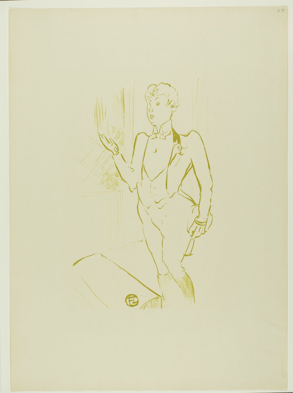 Mary Hamilton, fra Le Café-Concert af Henri de Toulouse Lautrec