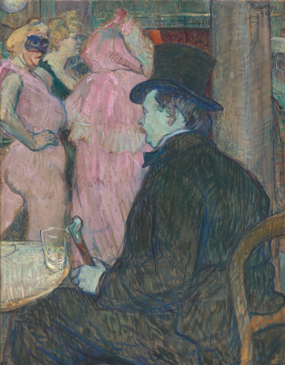 Maxime Detomas af Henri de Toulouse Lautrec