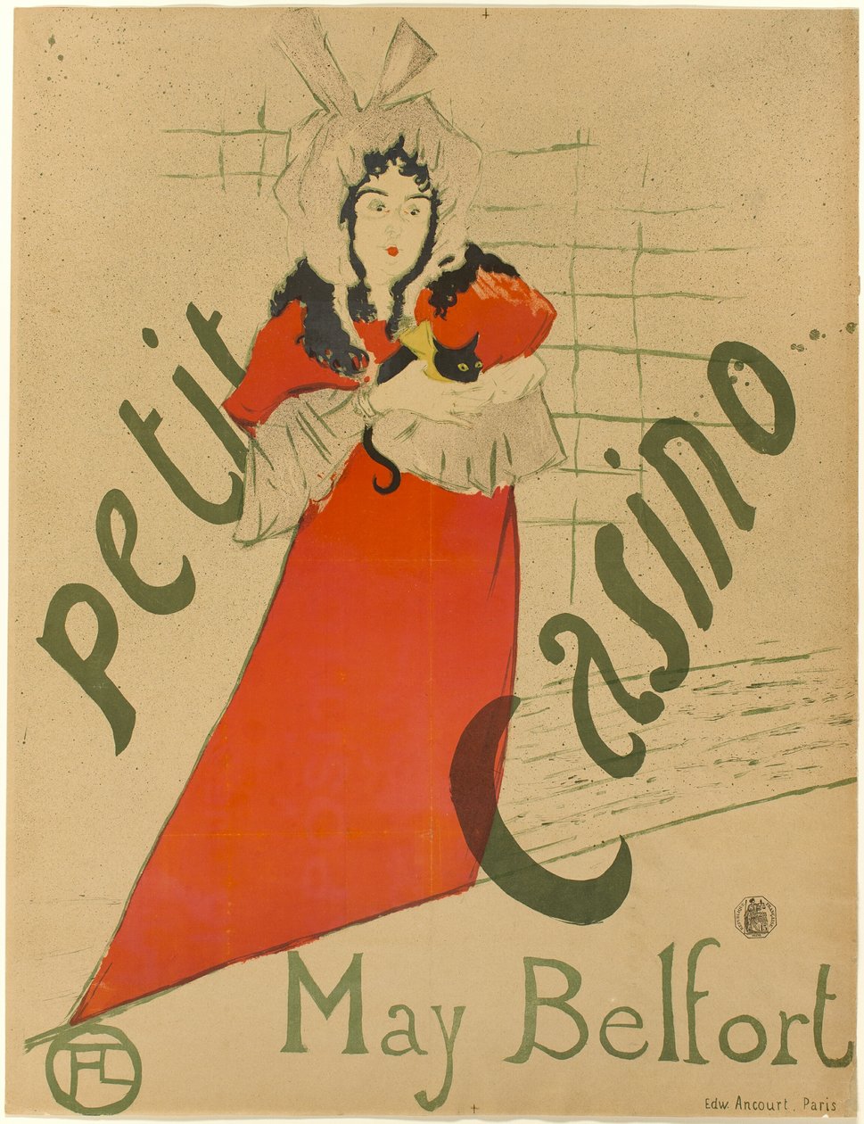 maj Belfort af Henri de Toulouse Lautrec