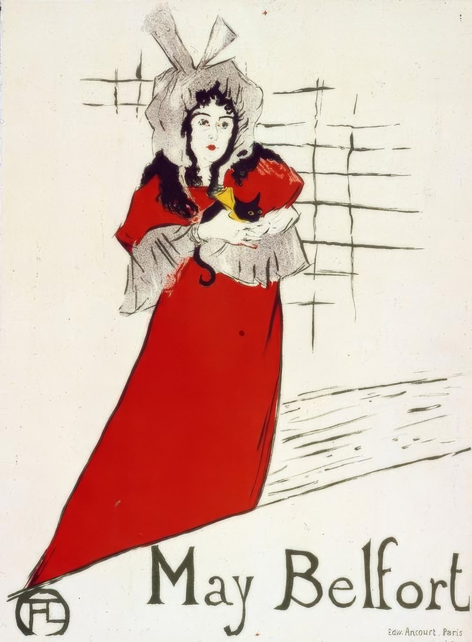 maj Belfort af Henri de Toulouse Lautrec