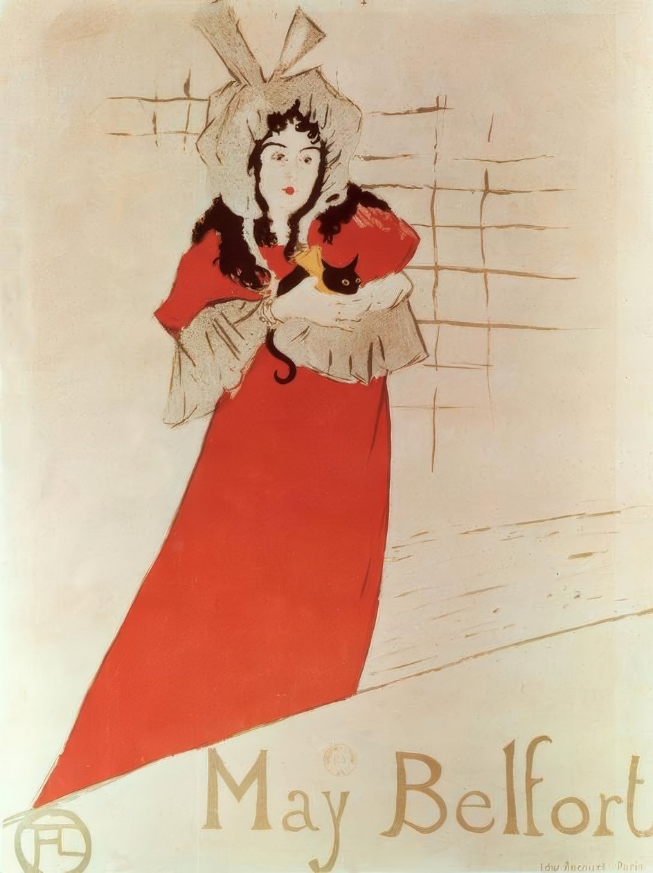maj Belfort af Henri de Toulouse Lautrec