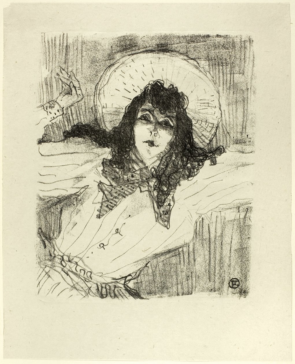 May Belfort, fra Treize Lithographies af Henri de Toulouse Lautrec
