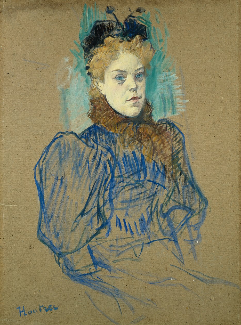 May Milton af Henri de Toulouse Lautrec