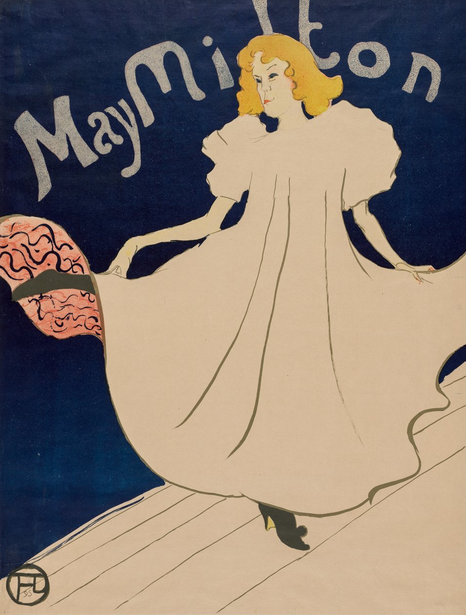 May Milton af Henri de Toulouse Lautrec