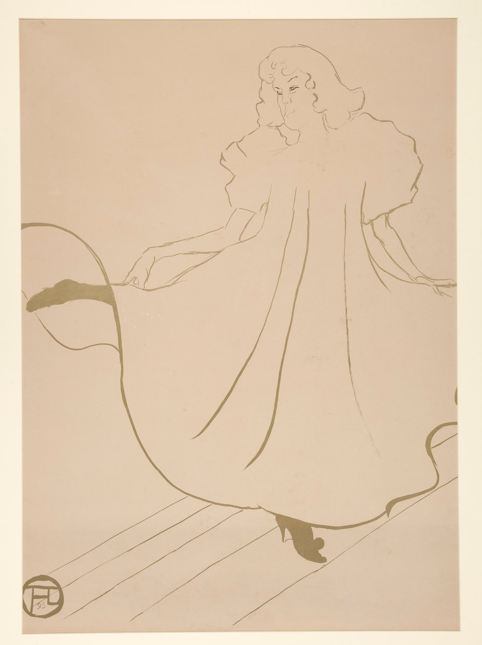 May Milton af Henri de Toulouse Lautrec