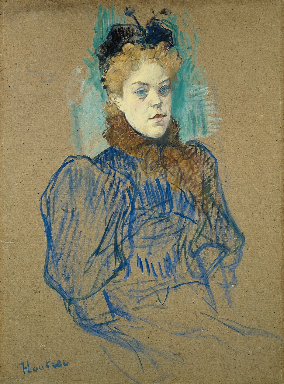 May Milton af Henri de Toulouse Lautrec