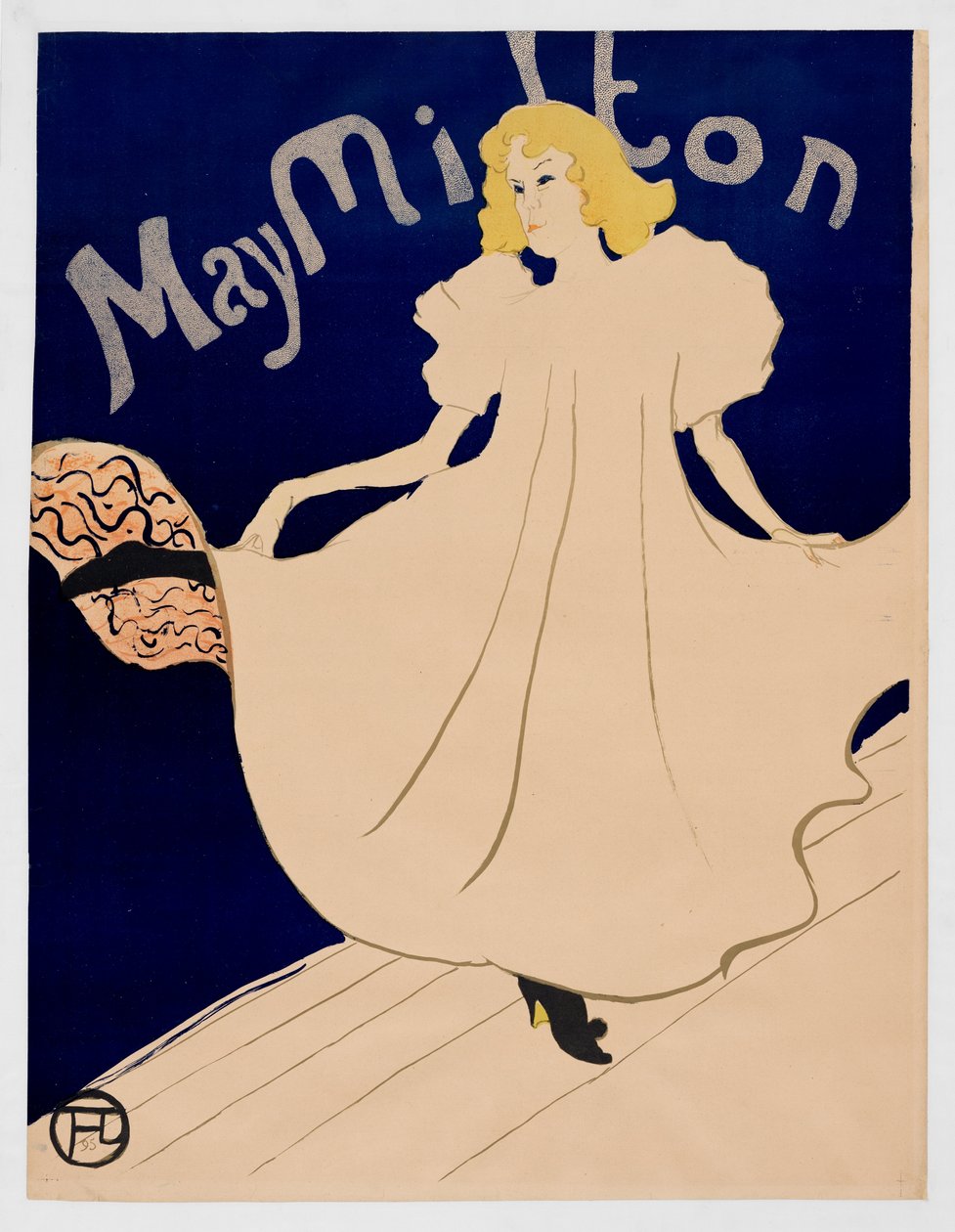 May Milton af Henri de Toulouse Lautrec
