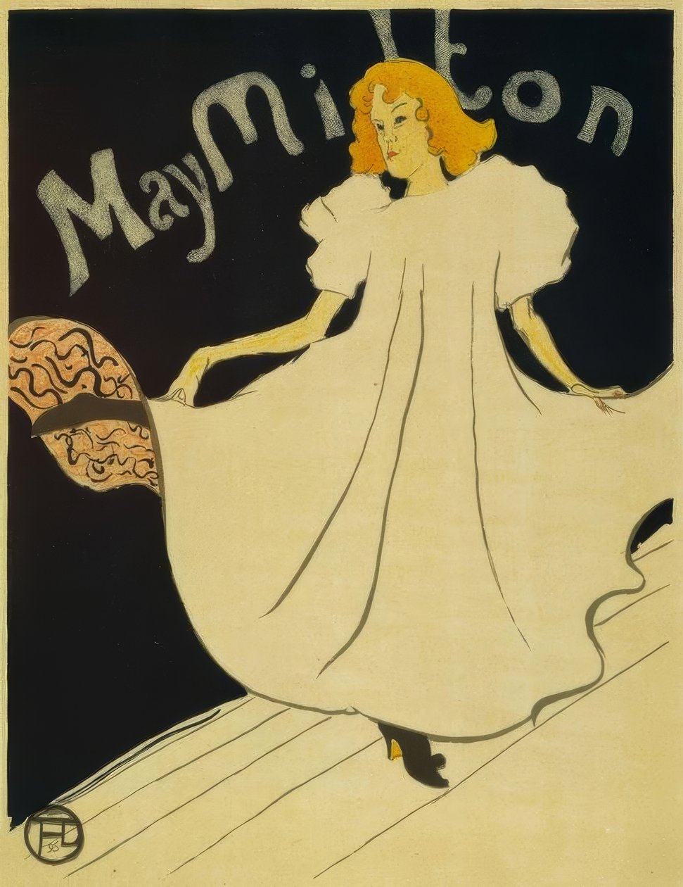 May Milton af Henri de Toulouse Lautrec