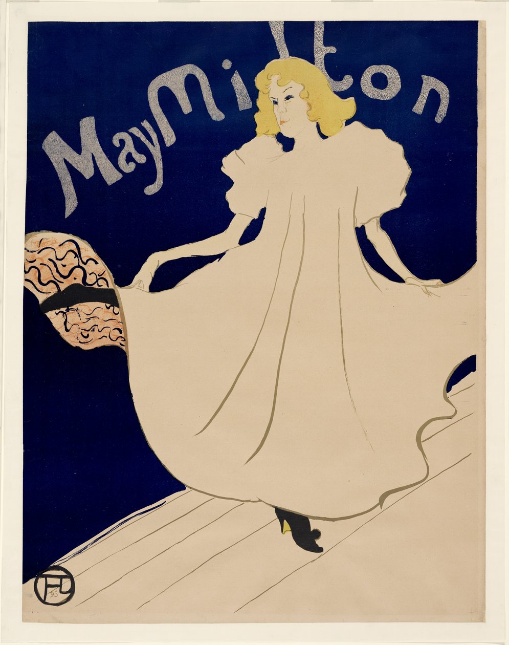 May Milton, 1895 af Henri de Toulouse Lautrec