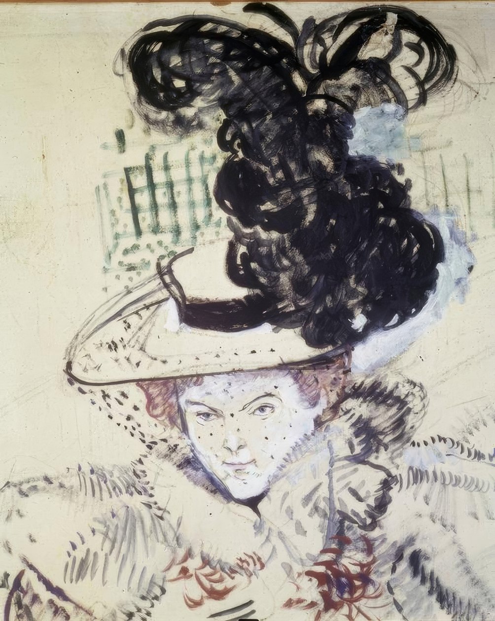 Misia Natanson af Henri de Toulouse Lautrec