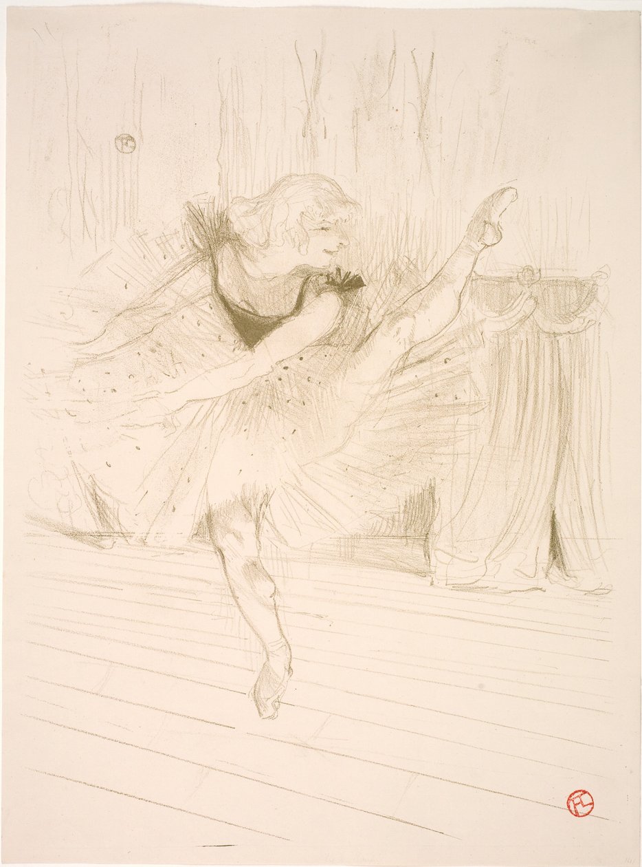 Miss Ida Heath, engelsk danserinde af Henri de Toulouse Lautrec