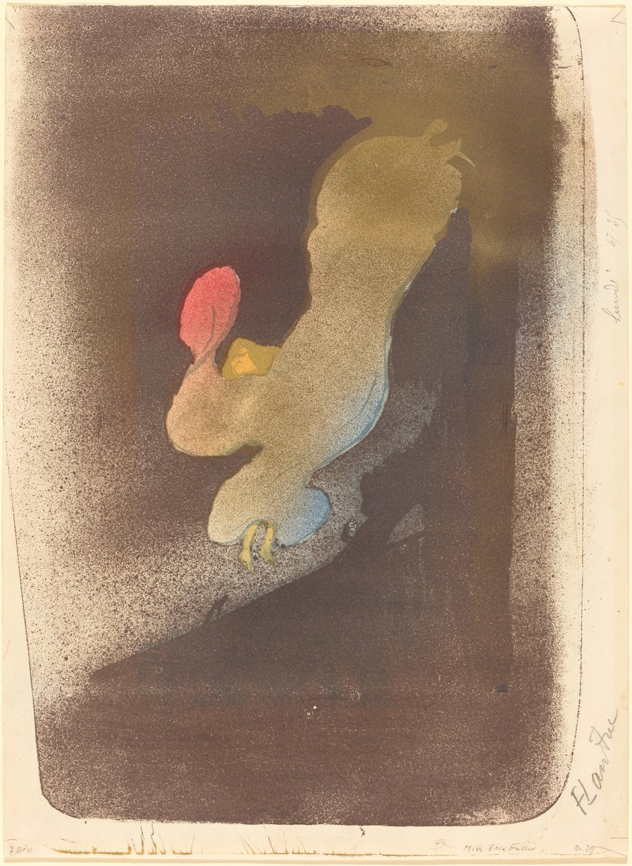 Frøken Loïe Fuller af Henri de Toulouse Lautrec