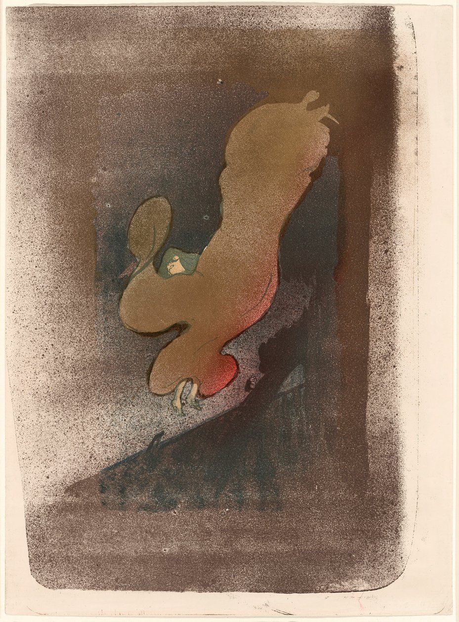 Frøken Loïe Fuller af Henri de Toulouse Lautrec