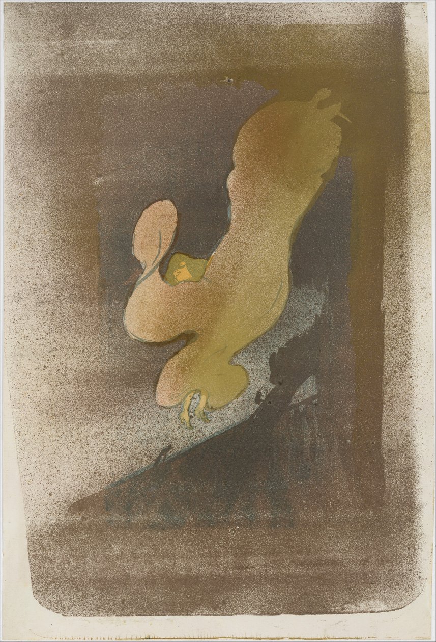 Frøken Loïe Fuller, 1893., 1893. af Henri de Toulouse Lautrec