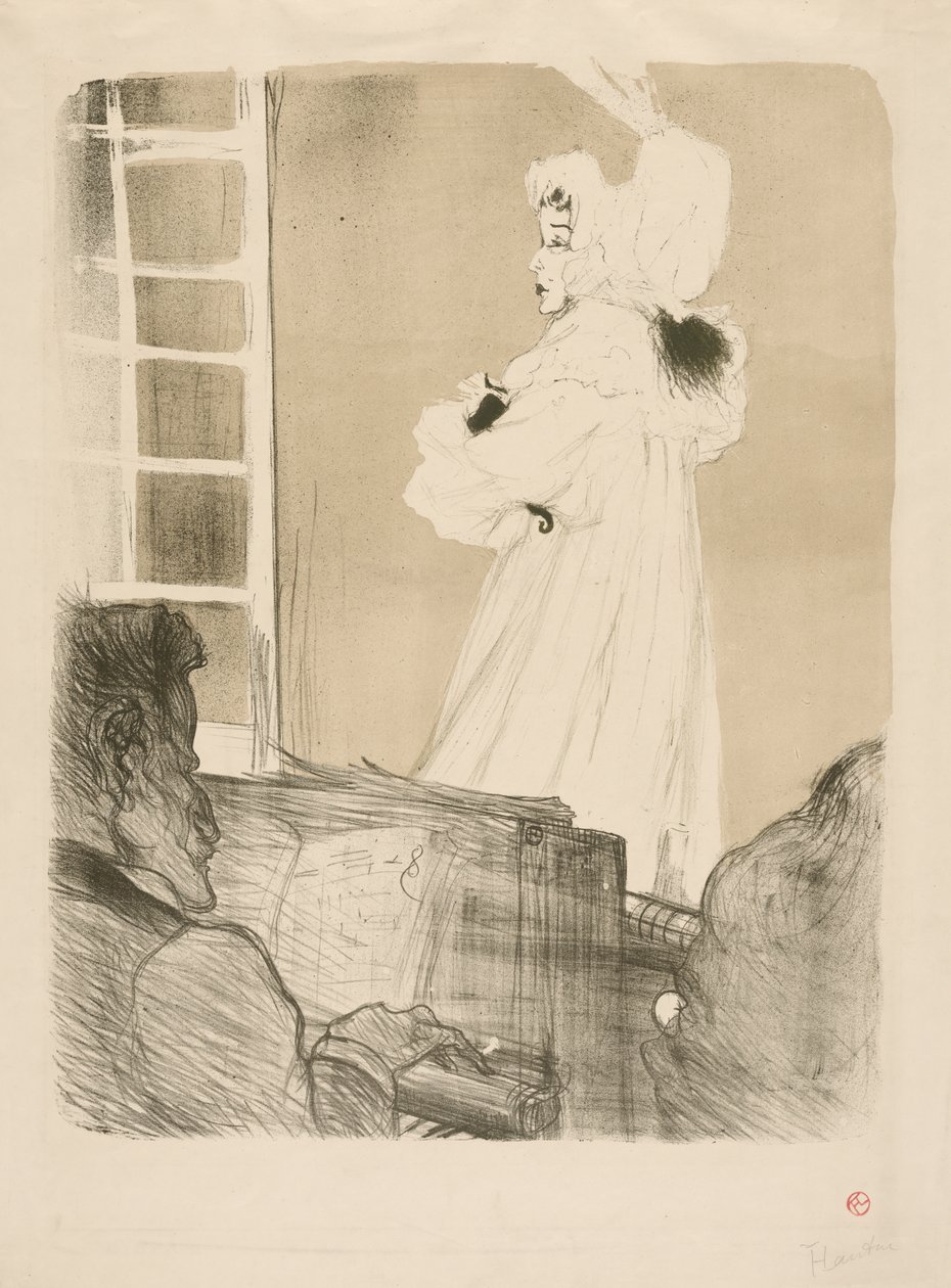 Miss May Belfort af Henri de Toulouse Lautrec