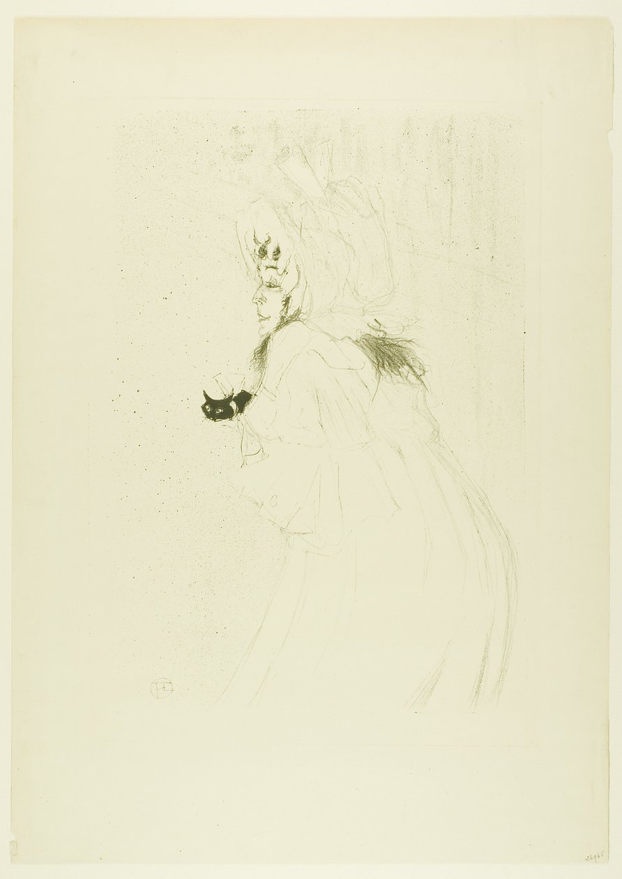 Miss May Belfort tager en bue af Henri de Toulouse Lautrec