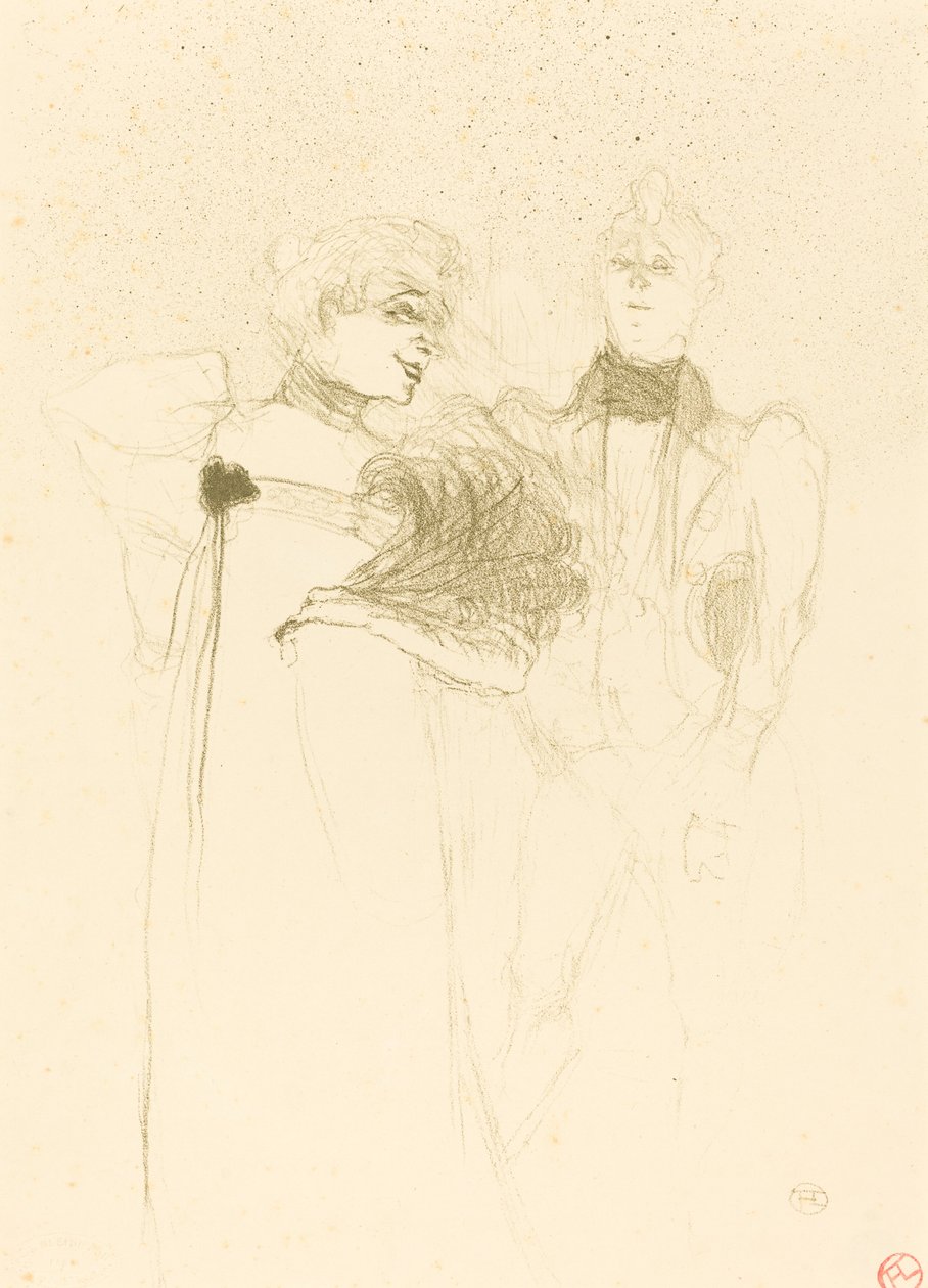 Miss. Lender in Madame Satan Miss. Lender in Madame Satan, 1894. af Henri de Toulouse Lautrec