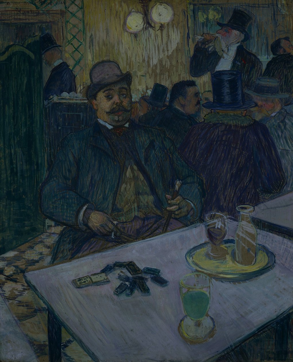 Monsieur Boileau på caféen, 1893. af Henri de Toulouse Lautrec