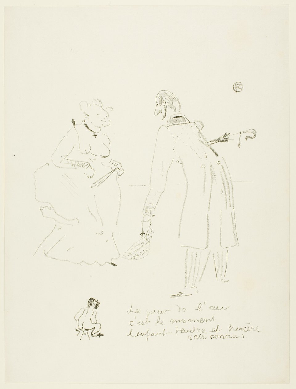 Nytårshilsen af Henri de Toulouse Lautrec