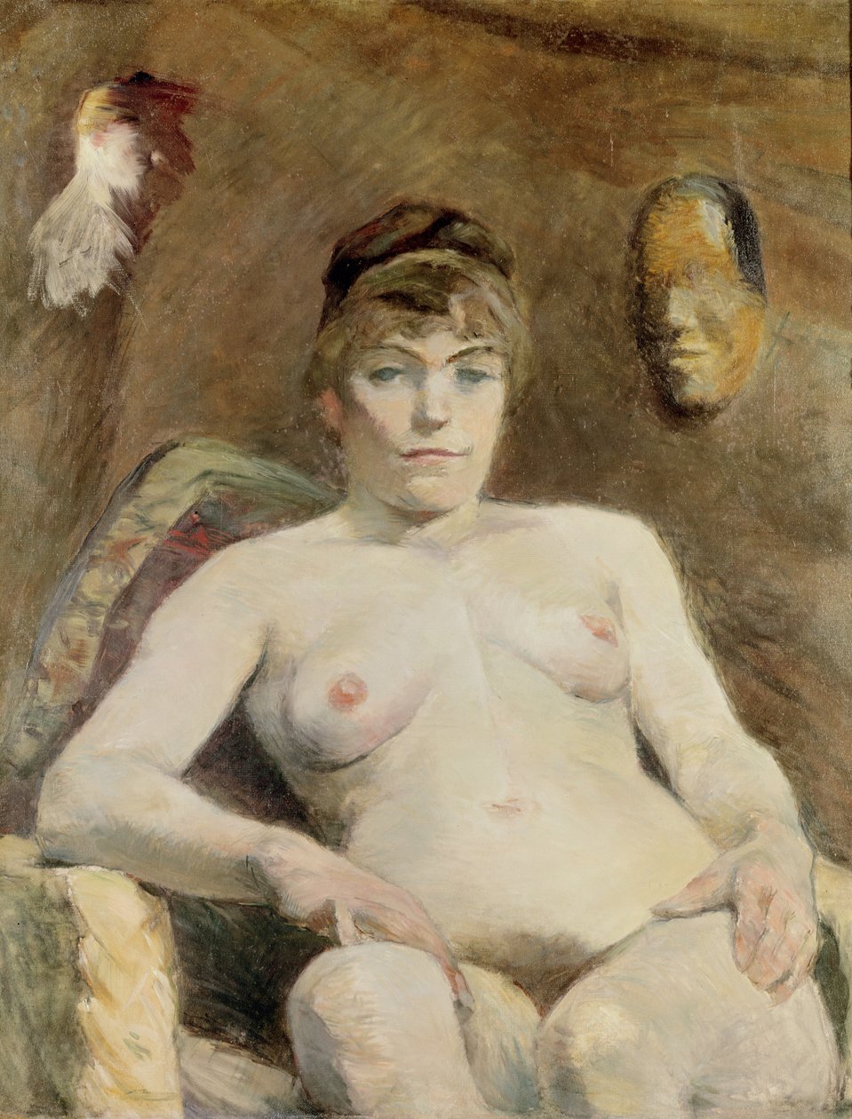 Nøgen kvinde af Henri de Toulouse Lautrec