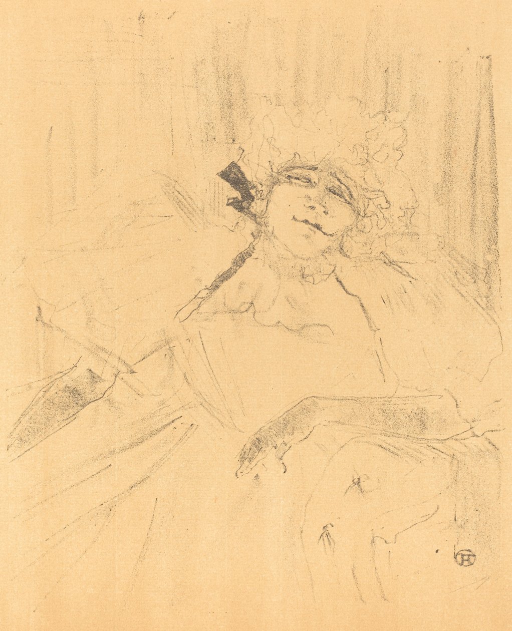 Gammel Sang af Henri de Toulouse Lautrec