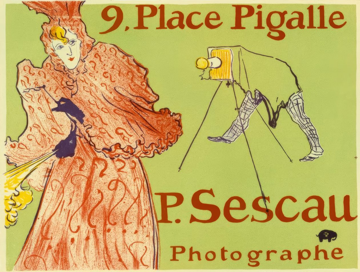 P.Sescau / Photography af Henri de Toulouse Lautrec