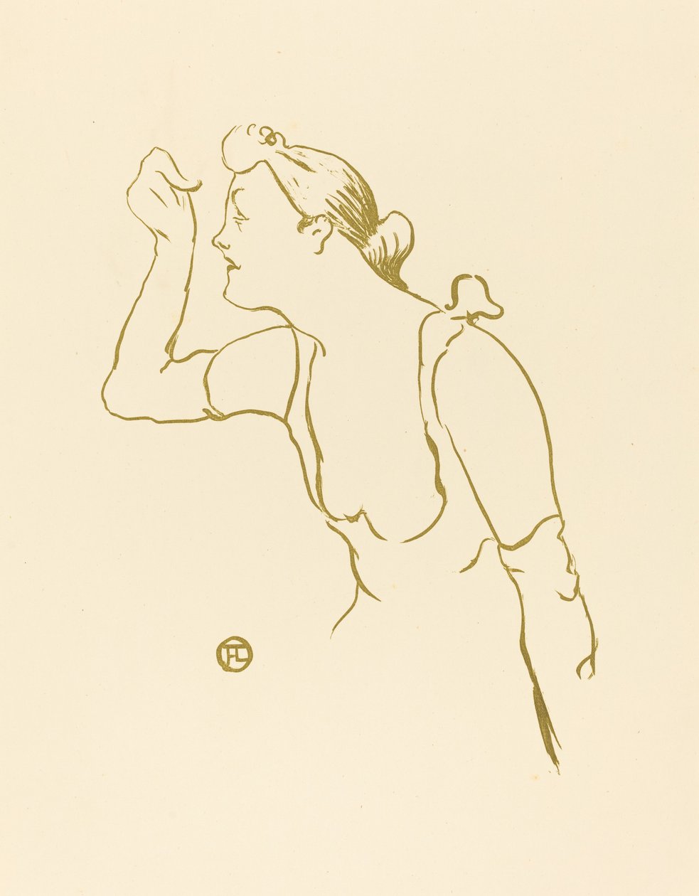 Paula Brebion af Henri de Toulouse Lautrec