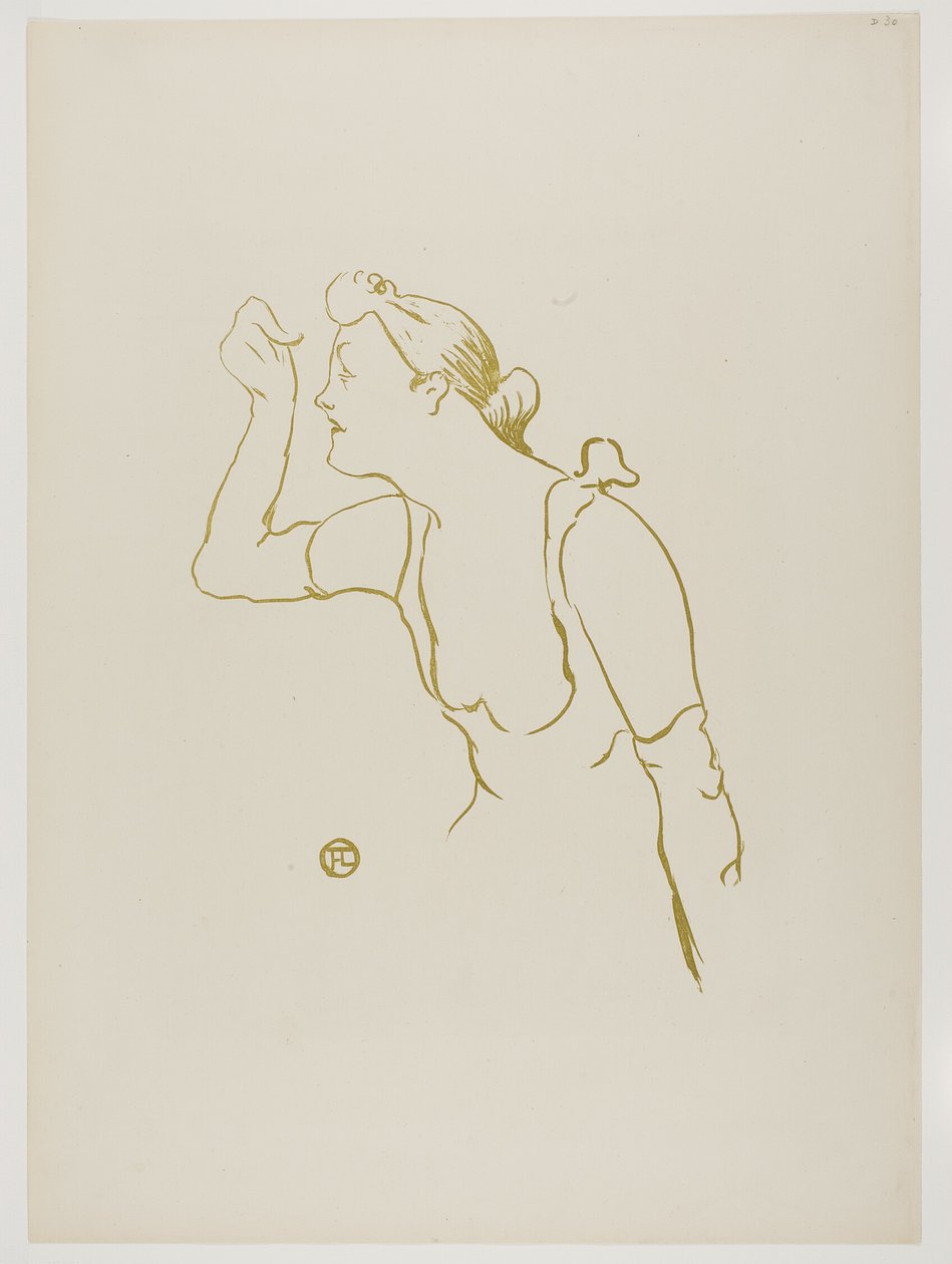 Paula Brébion, fra Le Café-Concert af Henri de Toulouse Lautrec